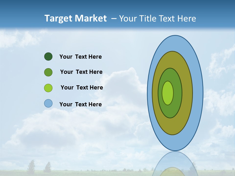 Fall Sunlight Scenic PowerPoint Template