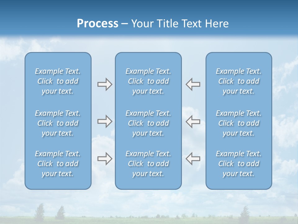 Fall Sunlight Scenic PowerPoint Template