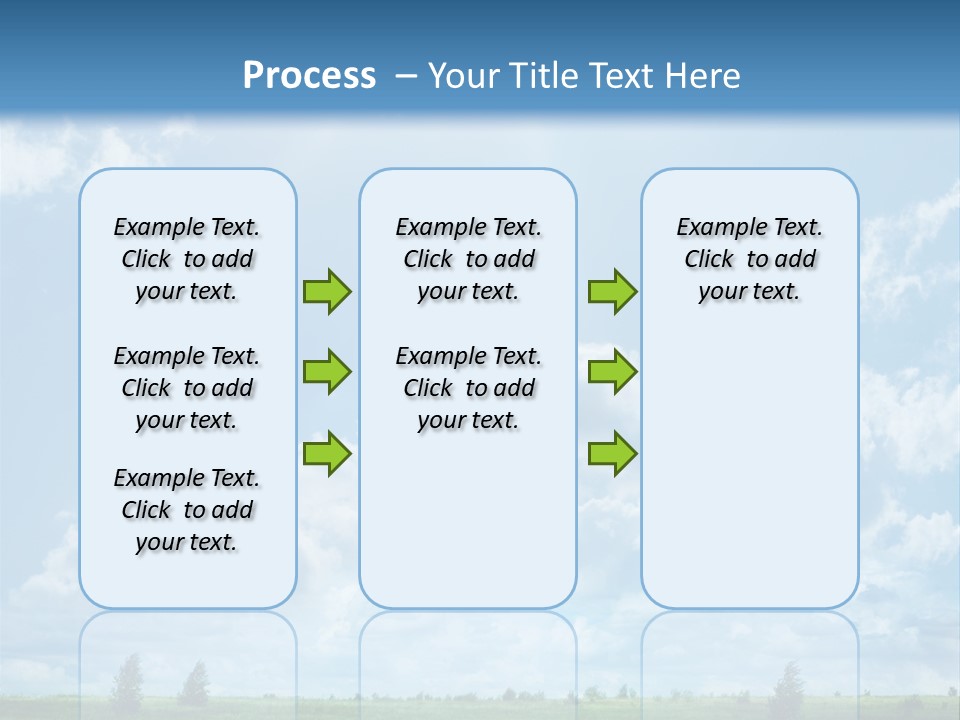 Fall Sunlight Scenic PowerPoint Template