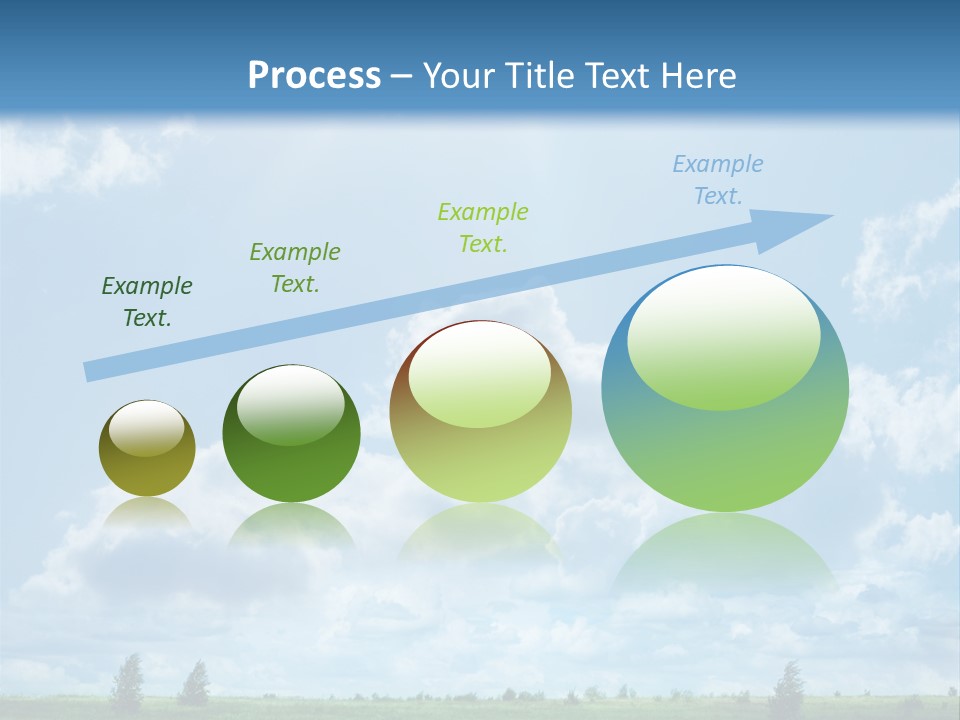 Fall Sunlight Scenic PowerPoint Template