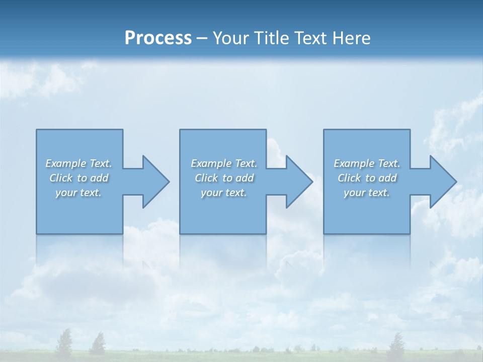 Fall Sunlight Scenic PowerPoint Template
