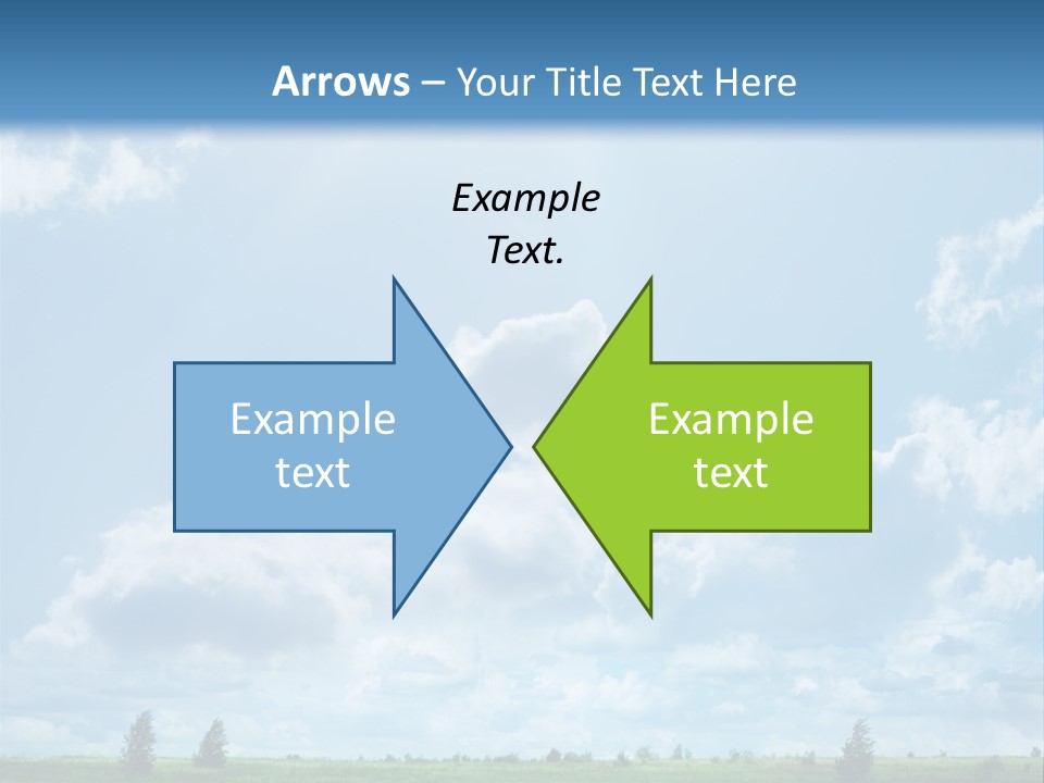 Fall Sunlight Scenic PowerPoint Template