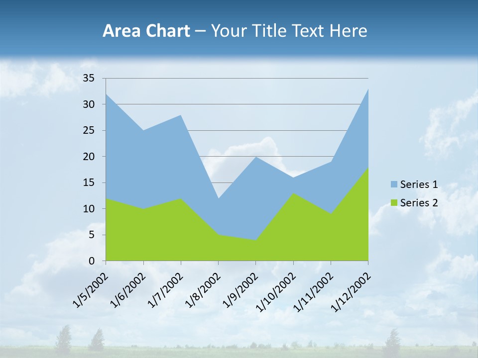 Fall Sunlight Scenic PowerPoint Template