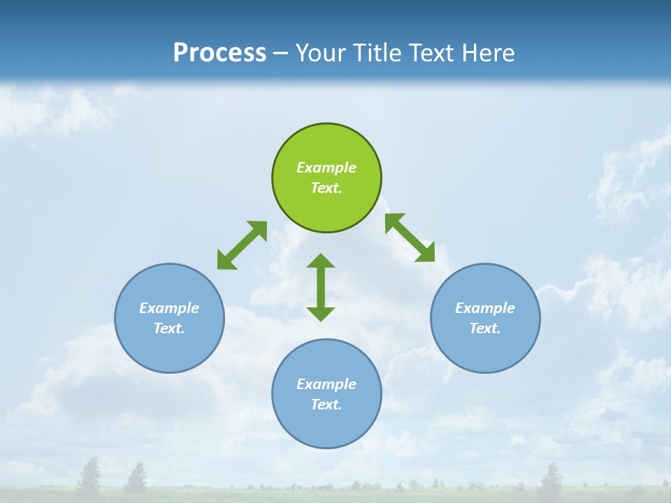 Fall Sunlight Scenic PowerPoint Template