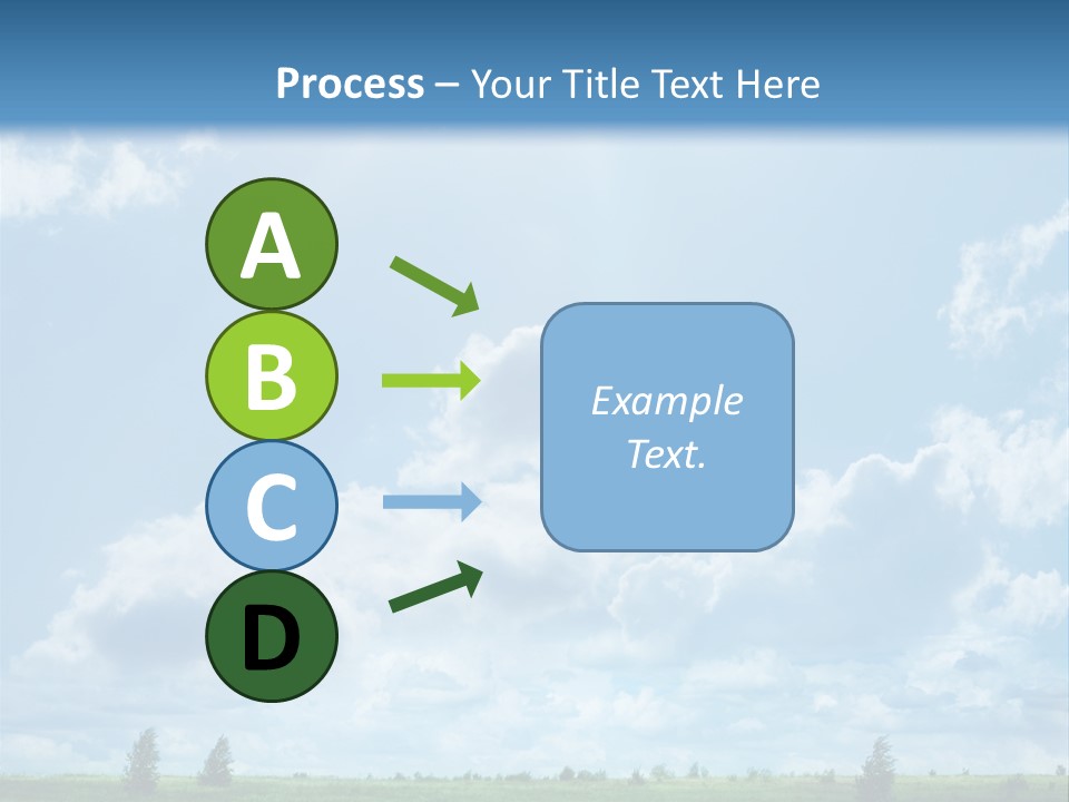 Fall Sunlight Scenic PowerPoint Template