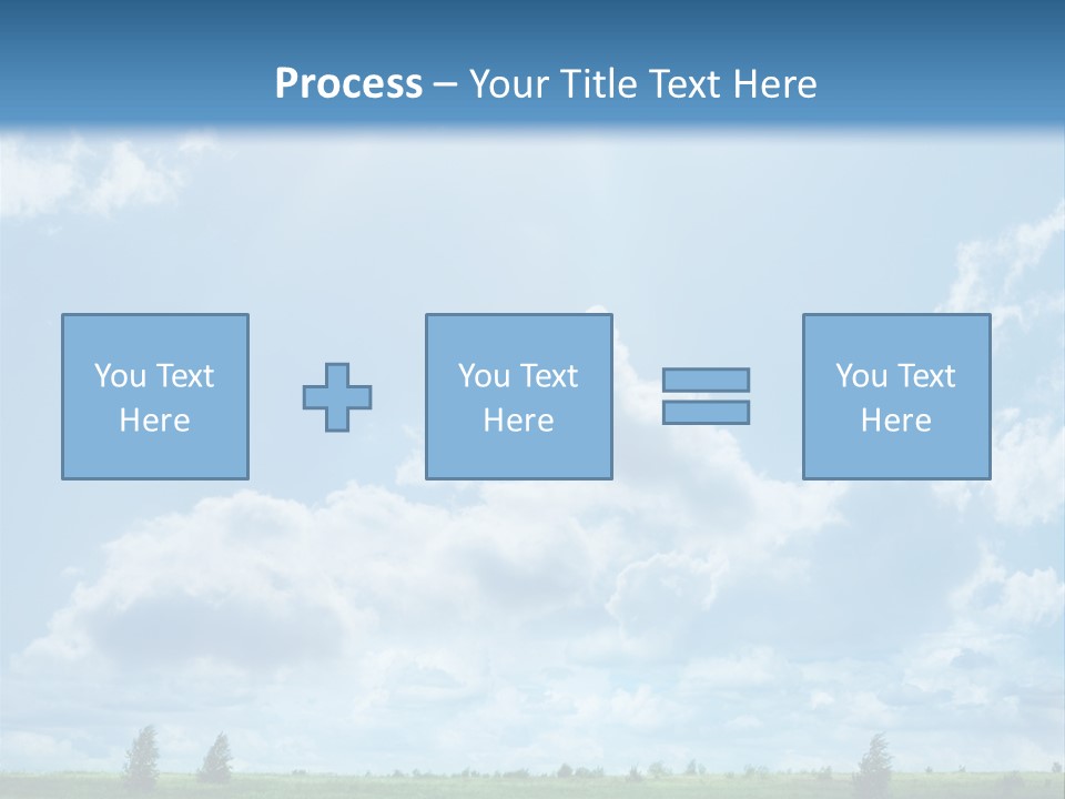 Fall Sunlight Scenic PowerPoint Template