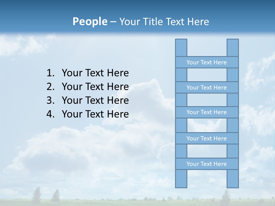 Fall Sunlight Scenic PowerPoint Template
