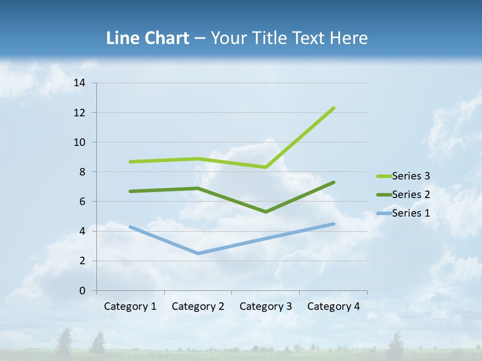 Fall Sunlight Scenic PowerPoint Template