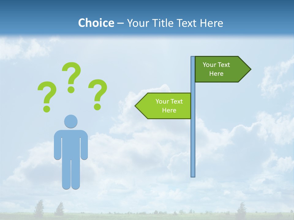 Fall Sunlight Scenic PowerPoint Template