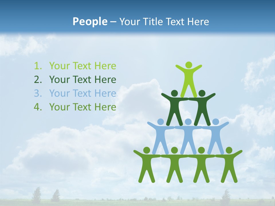 Fall Sunlight Scenic PowerPoint Template