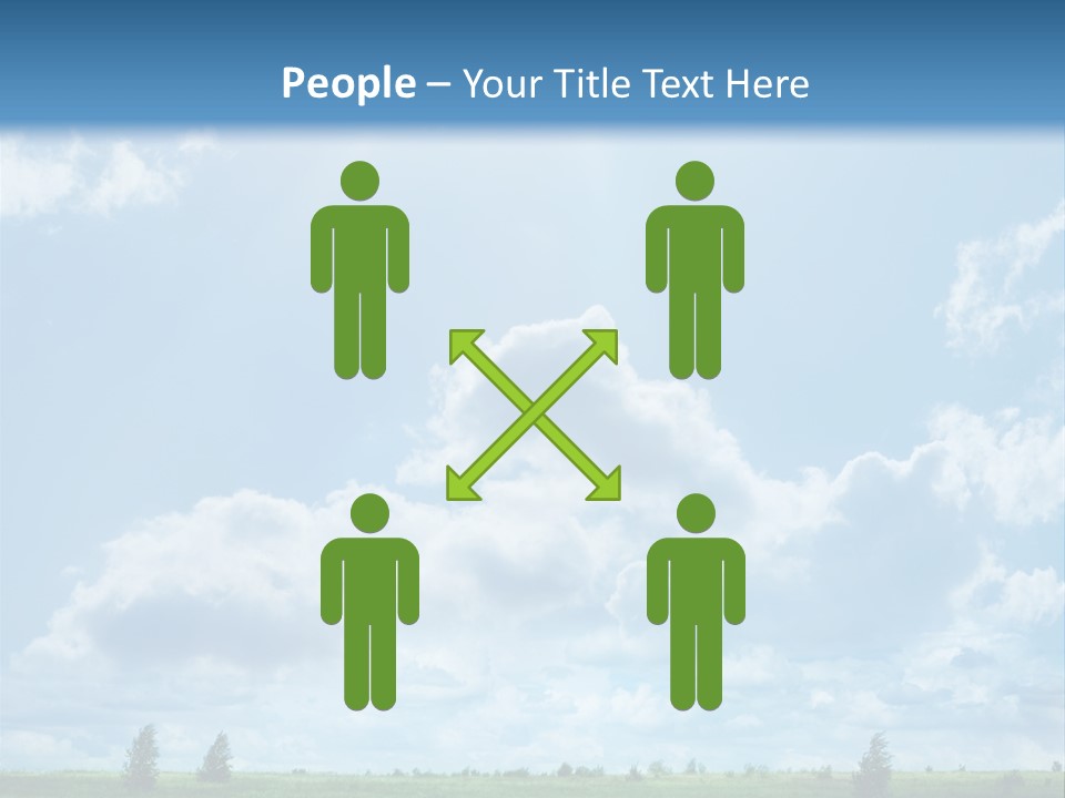 Fall Sunlight Scenic PowerPoint Template