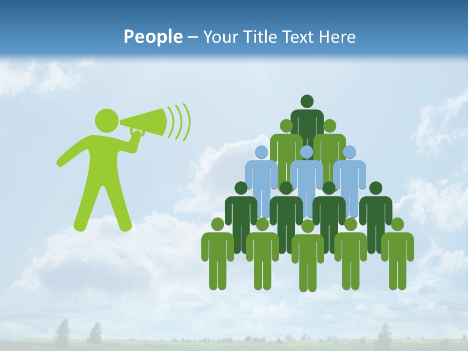 Fall Sunlight Scenic PowerPoint Template