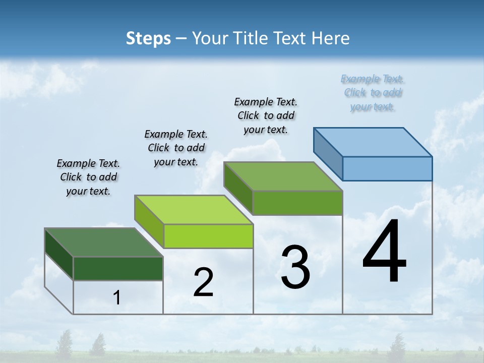 Fall Sunlight Scenic PowerPoint Template
