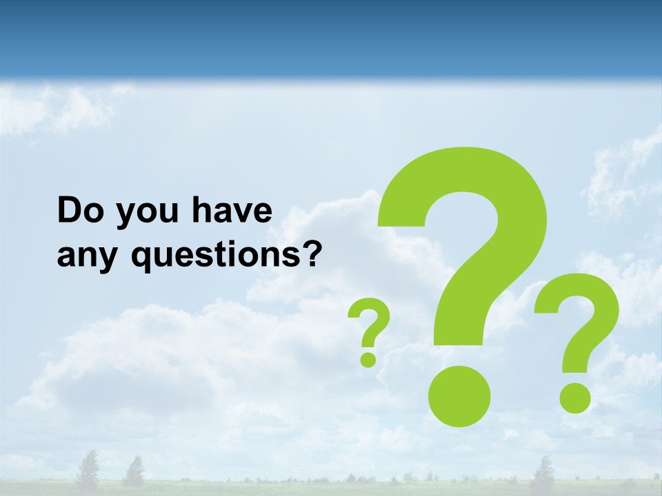 Fall Sunlight Scenic PowerPoint Template