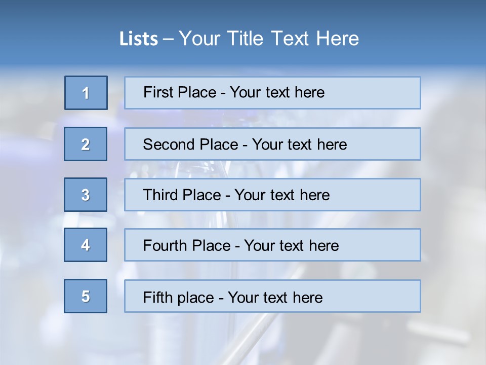 Factory Technology Automated PowerPoint Template