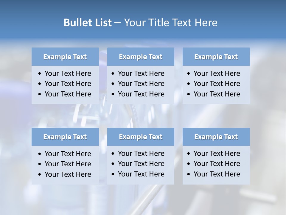 Factory Technology Automated PowerPoint Template