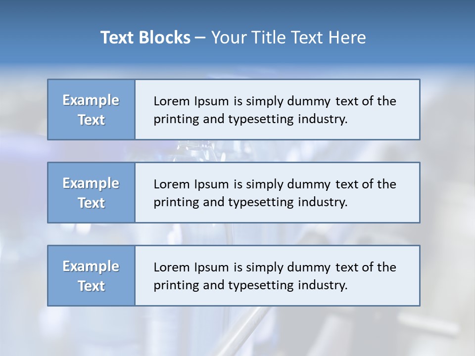 Factory Technology Automated PowerPoint Template