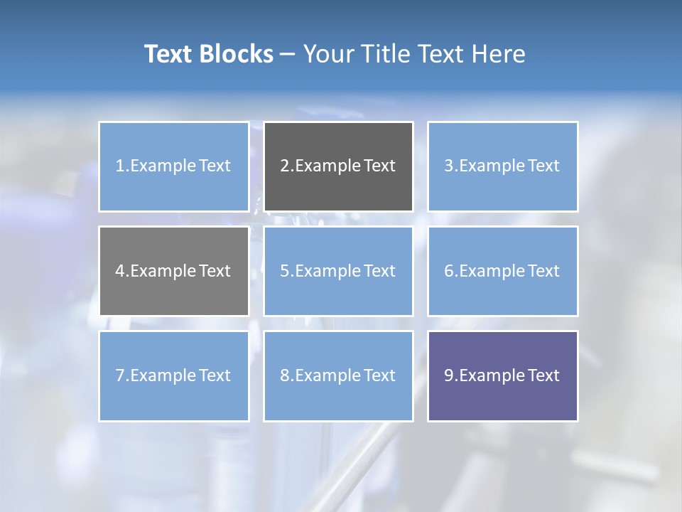 Factory Technology Automated PowerPoint Template