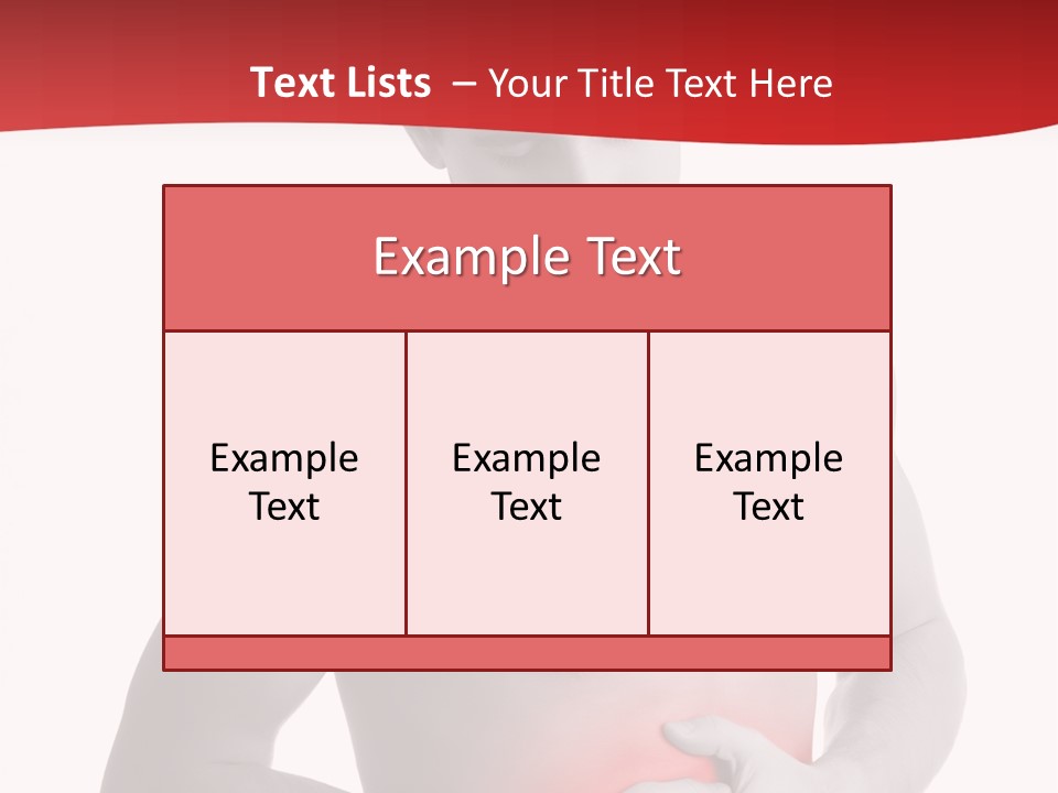 Symptom Person Nausea PowerPoint Template