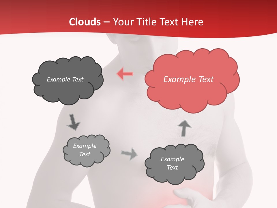 Symptom Person Nausea PowerPoint Template