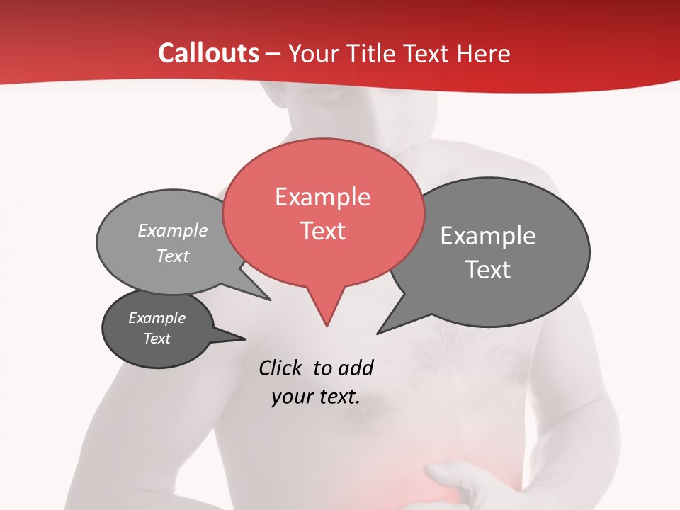 Symptom Person Nausea PowerPoint Template
