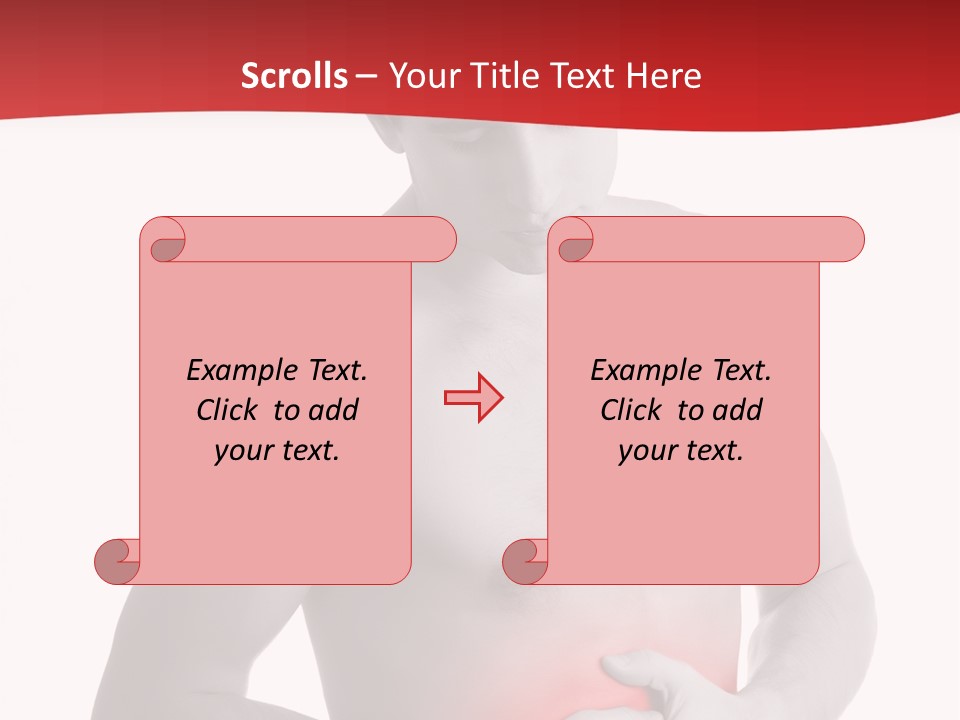Symptom Person Nausea PowerPoint Template