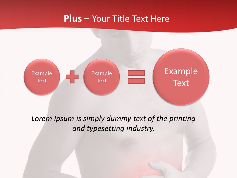 Symptom Person Nausea PowerPoint Template