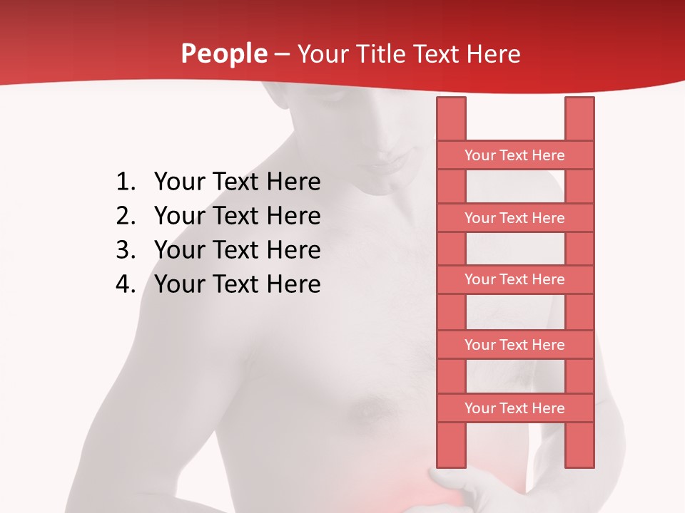 Symptom Person Nausea PowerPoint Template