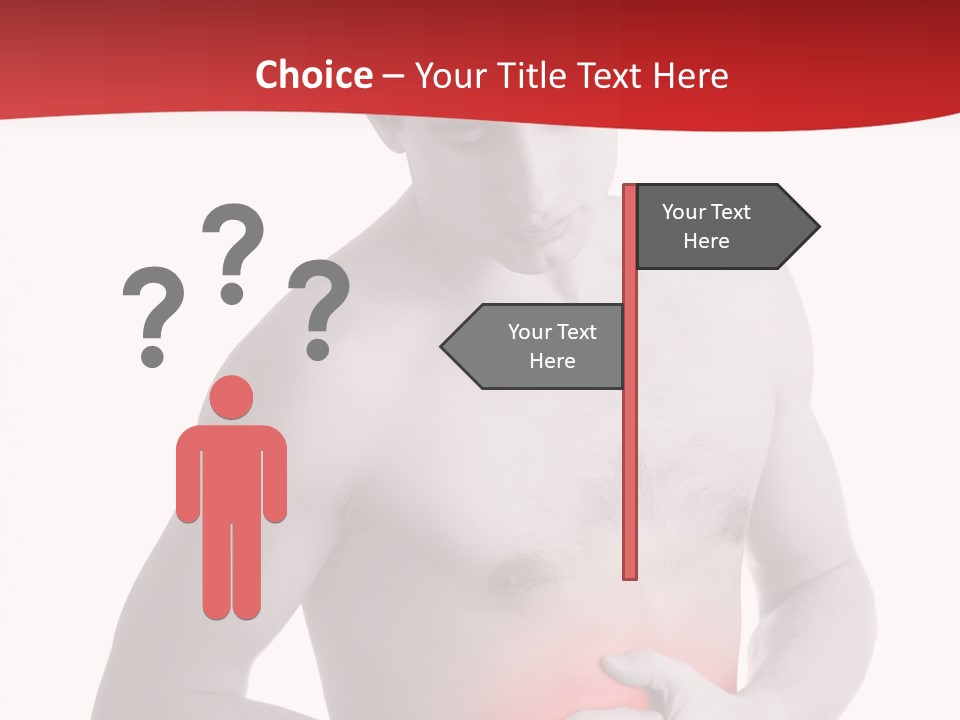 Symptom Person Nausea PowerPoint Template