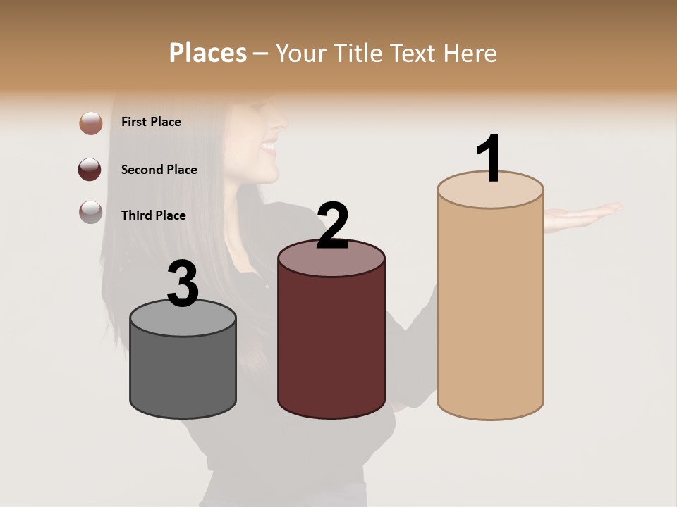 Charming Female Studio PowerPoint Template