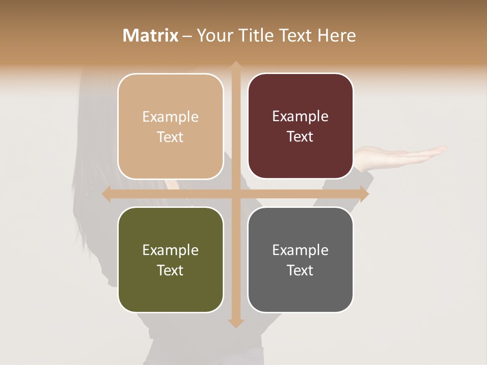 Charming Female Studio PowerPoint Template