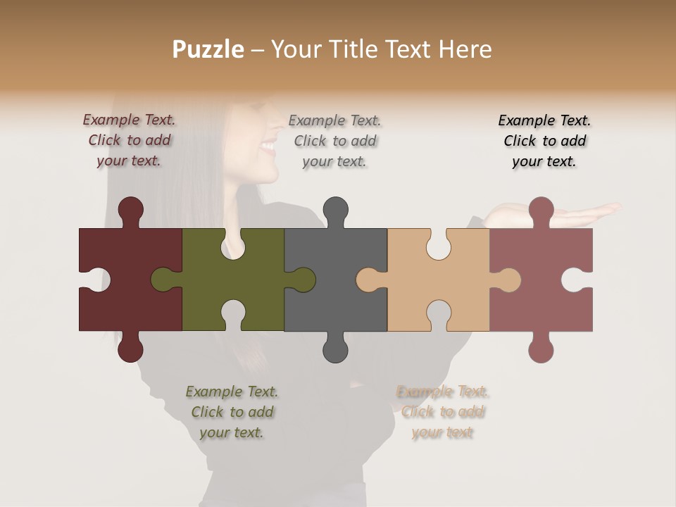 Charming Female Studio PowerPoint Template