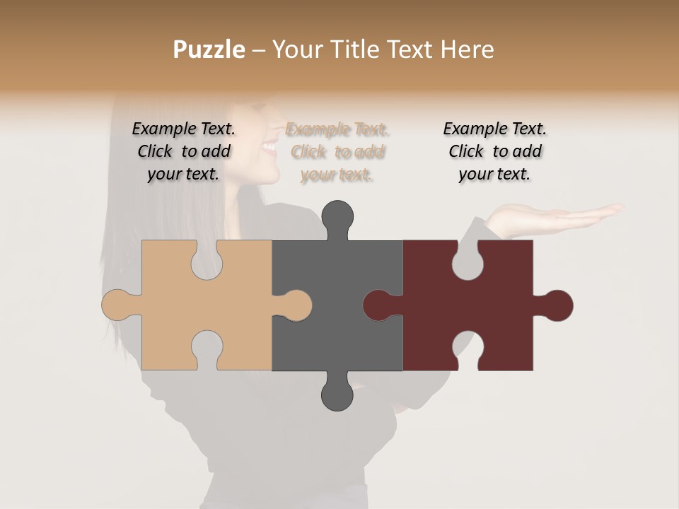 Charming Female Studio PowerPoint Template