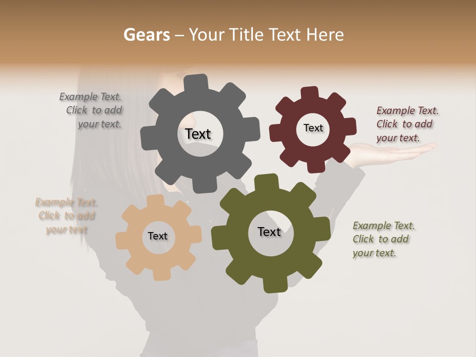 Charming Female Studio PowerPoint Template