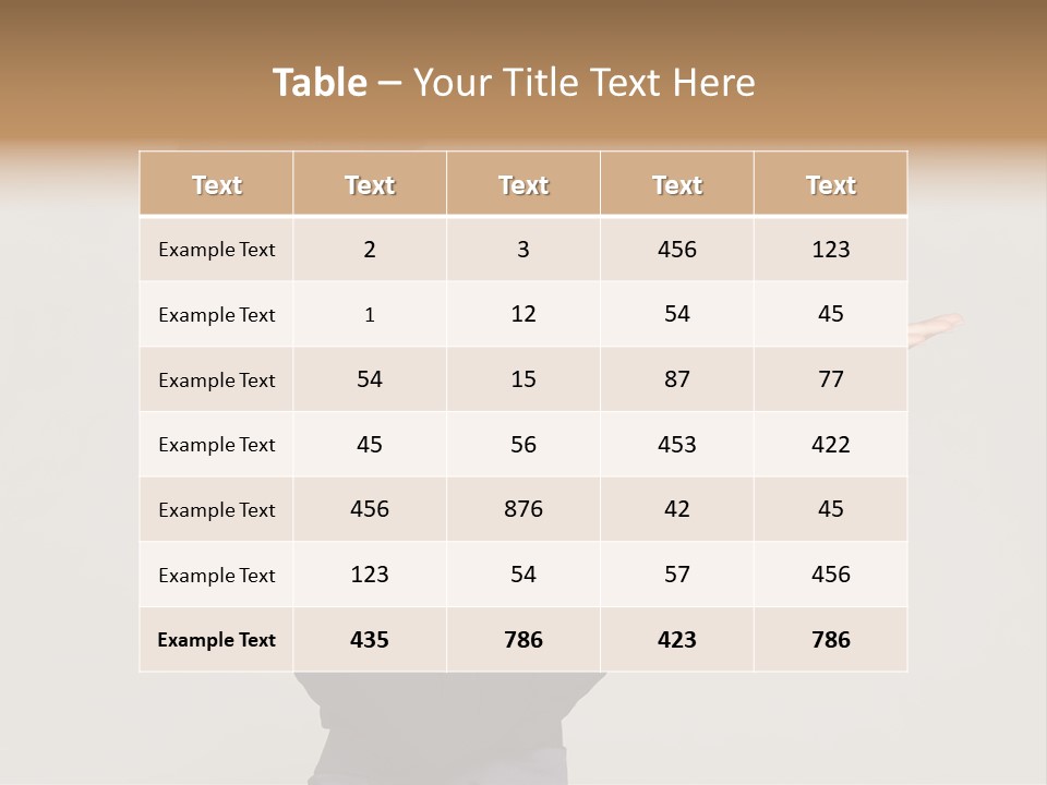 Charming Female Studio PowerPoint Template