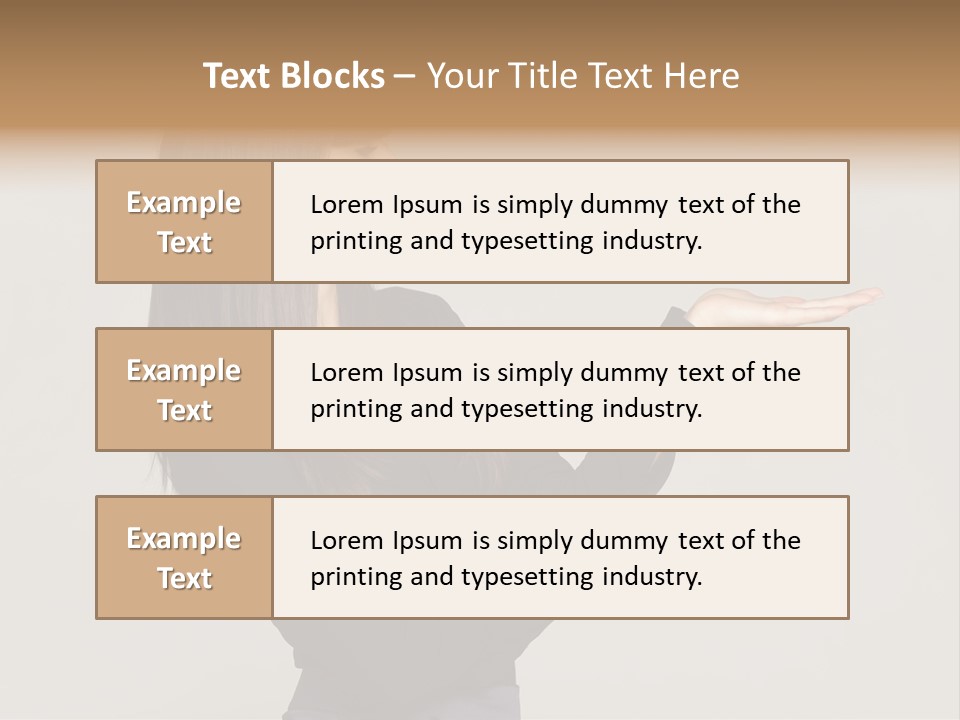 Charming Female Studio PowerPoint Template