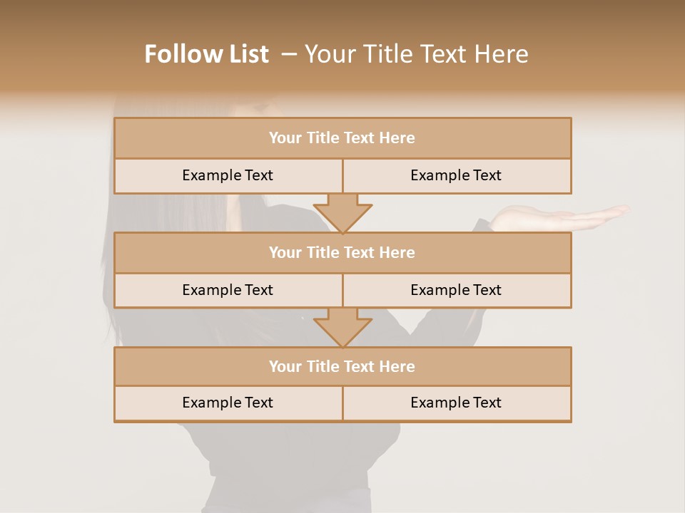 Charming Female Studio PowerPoint Template