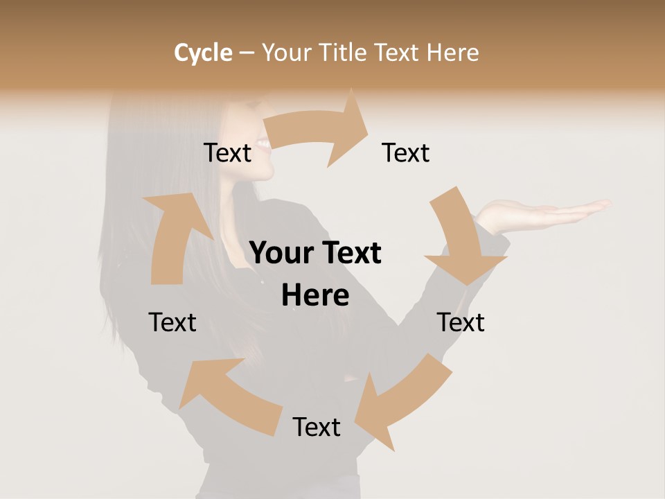 Charming Female Studio PowerPoint Template