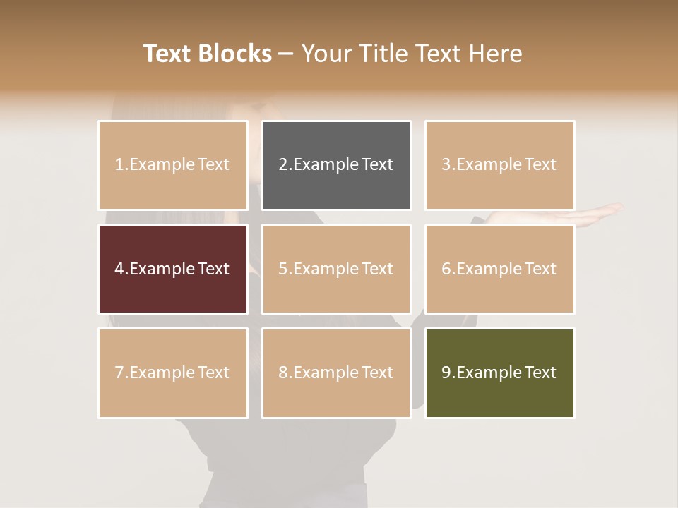 Charming Female Studio PowerPoint Template