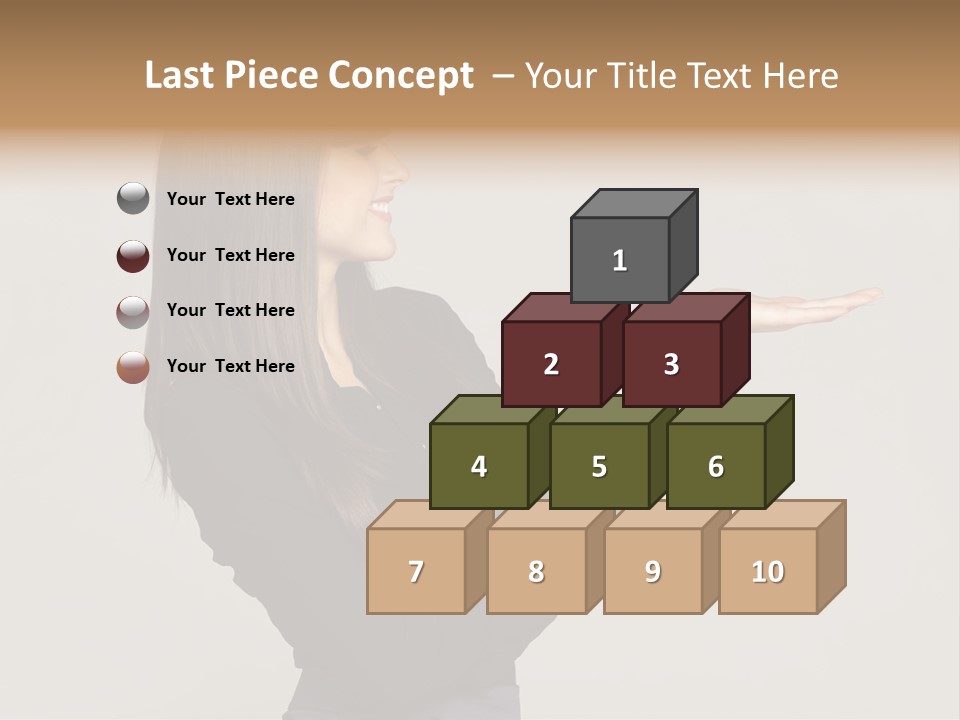 Charming Female Studio PowerPoint Template