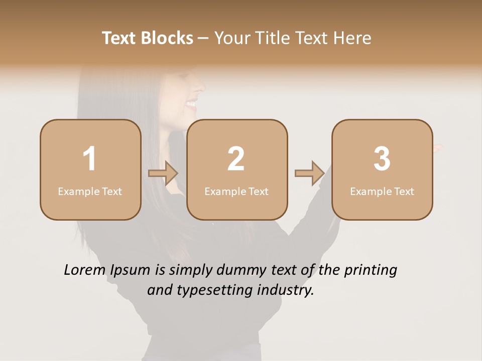 Charming Female Studio PowerPoint Template