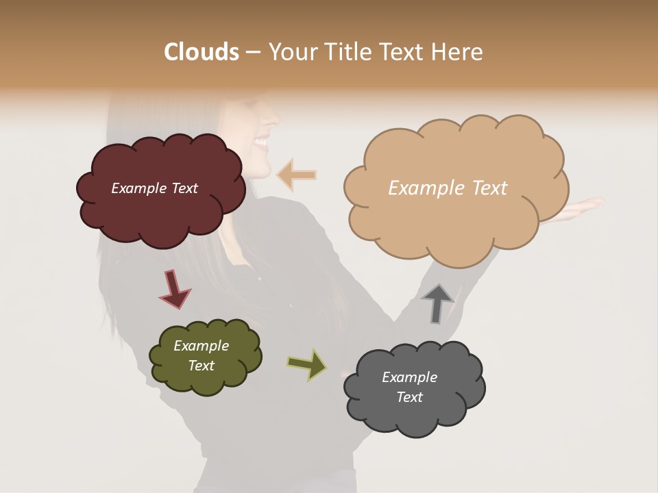 Charming Female Studio PowerPoint Template