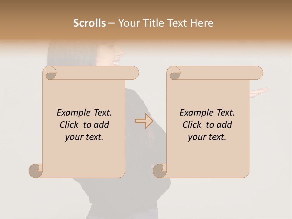 Charming Female Studio PowerPoint Template