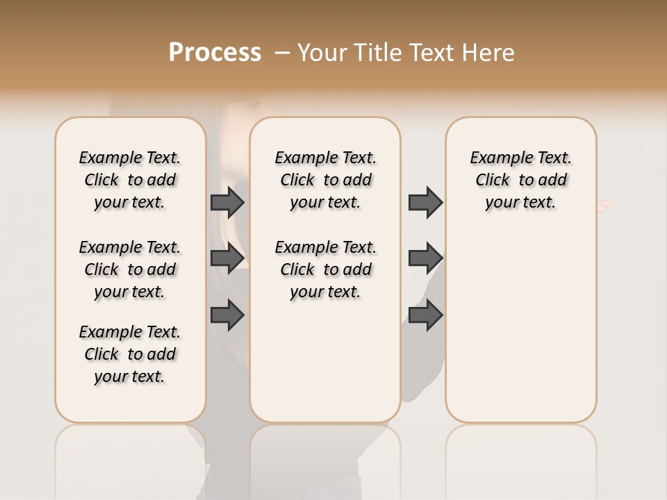 Charming Female Studio PowerPoint Template