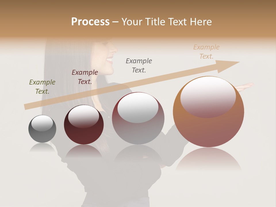 Charming Female Studio PowerPoint Template