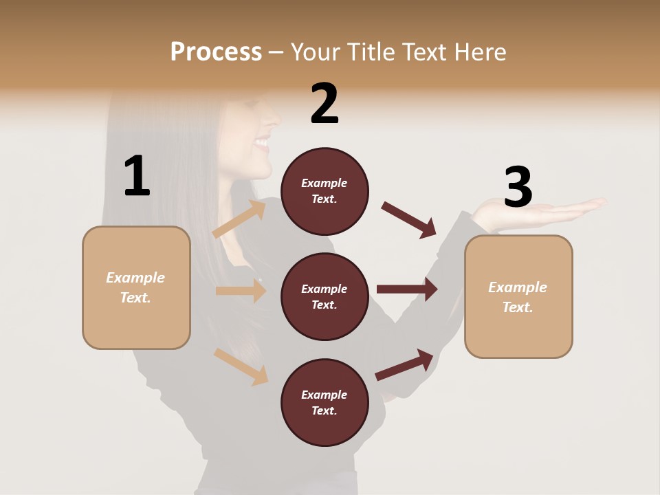 Charming Female Studio PowerPoint Template