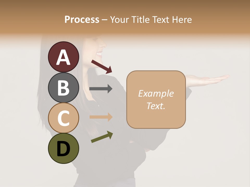 Charming Female Studio PowerPoint Template