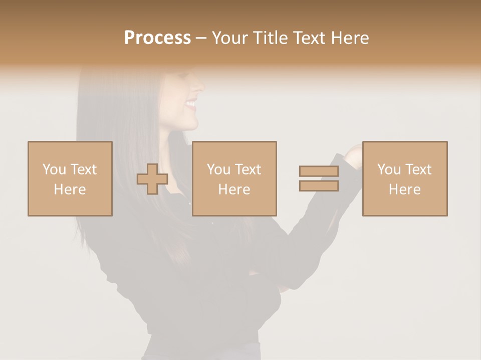 Charming Female Studio PowerPoint Template
