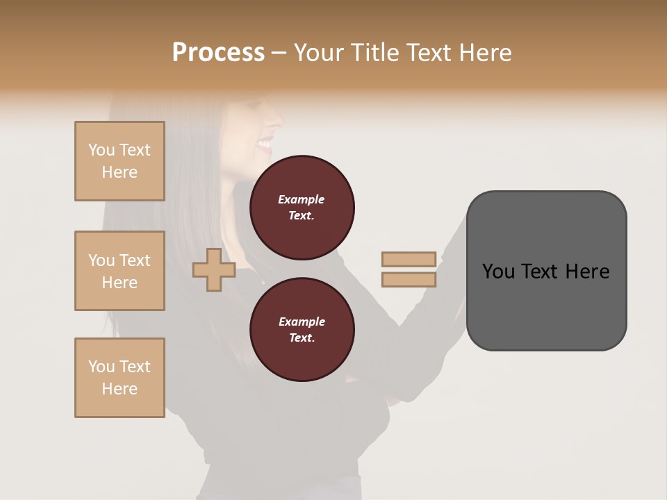 Charming Female Studio PowerPoint Template