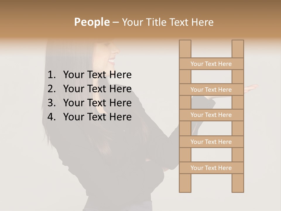 Charming Female Studio PowerPoint Template